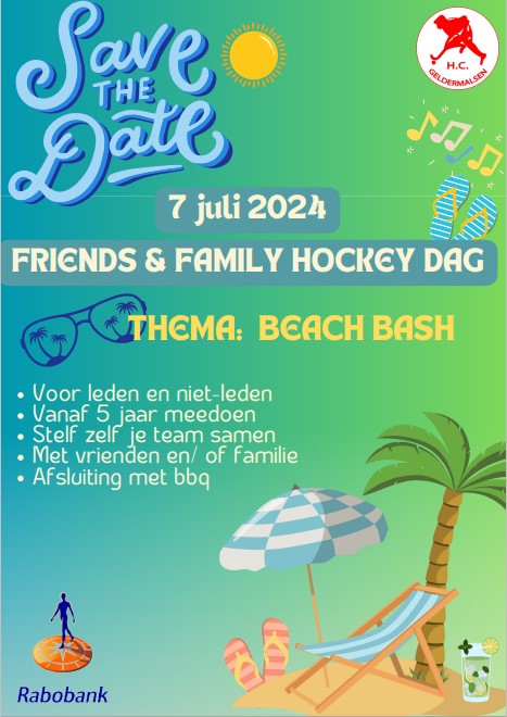 Inschrijving gesloten: Friends & Family hockey dag op 7 juli Nieuws