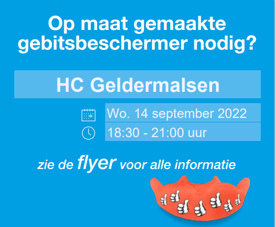 Hapdag Geldermalsen Op vrijdag 2 september 2016 (van 17.30 – 20.30 uur) in het clubhuis Nieuws